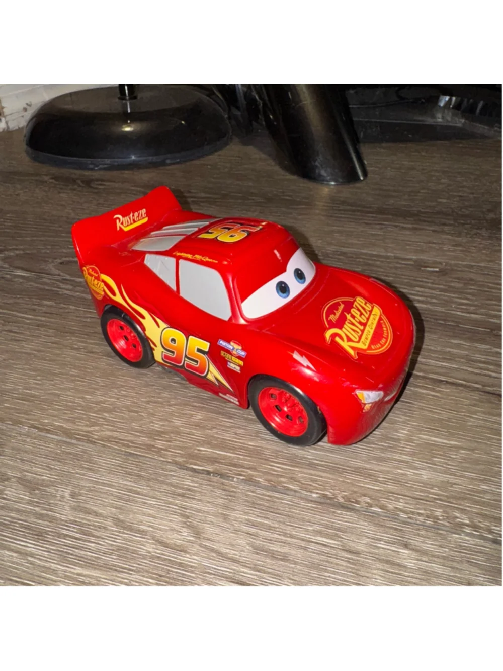 Boys Disney Pixar Talking Lightning McQueen Toy Car Tested Works